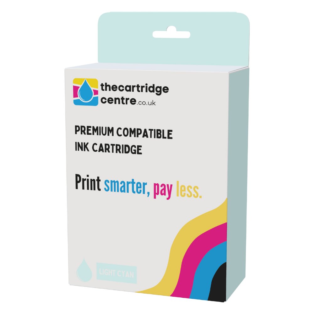 Premium Compatible Epson 24XL Light Cyan High Capacity Ink Cartridge Elephant (T2435) - The Cartridge Centre