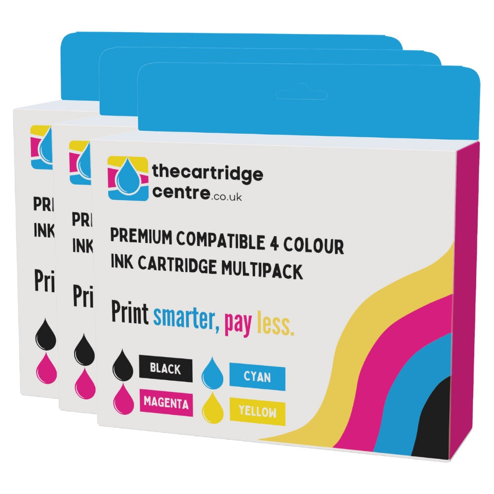12 Cartouches D'encre Compatibles Brother DCP-J315 - Pack LC985 Noir/cyan/magenta/jaune, Neuves