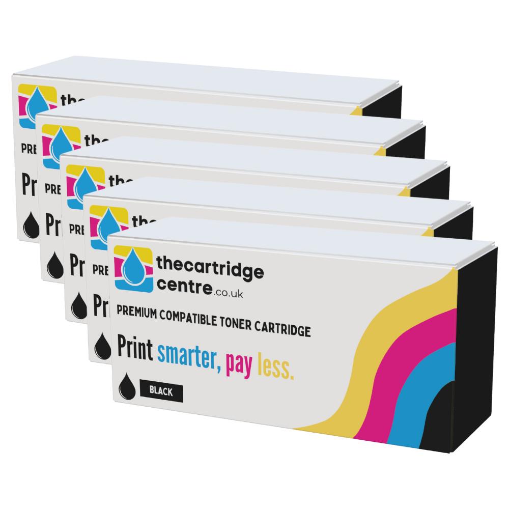 5x Premium Compatible Samsung SL-C480FW Black Toner Cartridges (CLT-K404S) *5 Toners* - The Cartridge Centre