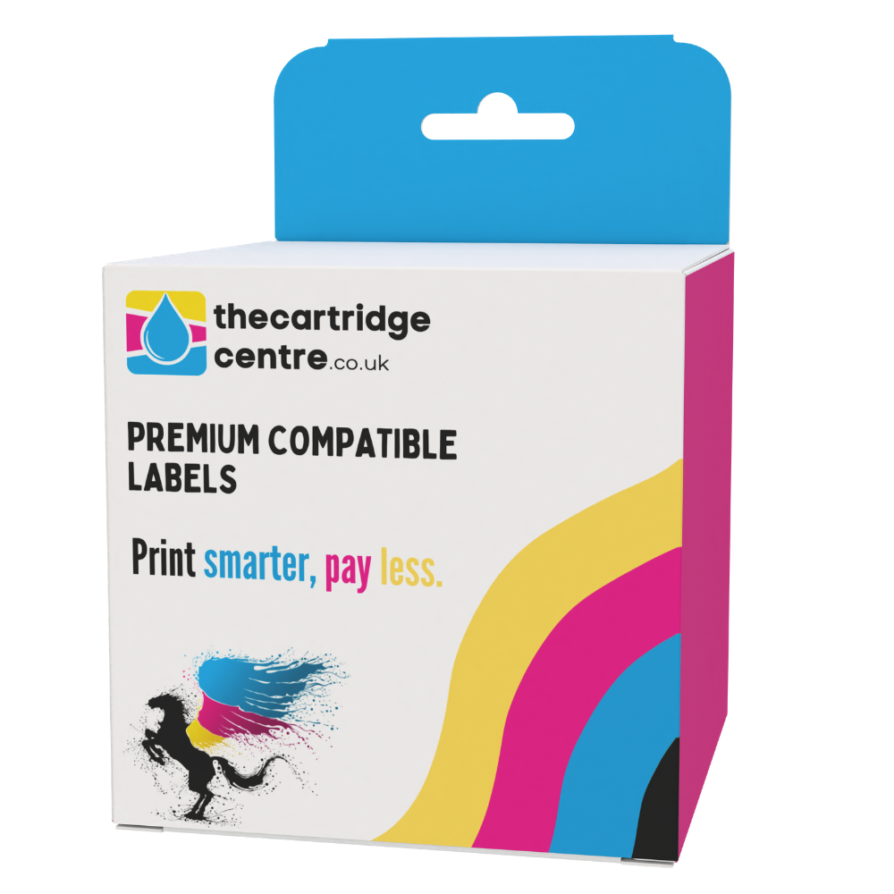 Premium Compatible Brother PT-1830 12mm x 8m P-Touch Blue on White Labelling Tape (TZE-233)