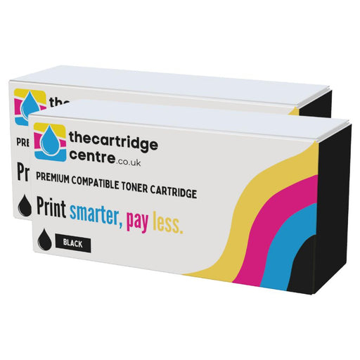 2x Premium Compatible Brother Fax 2845 Black Toner Cartridges (TN2210) *2 Toners* - The Cartridge Centre