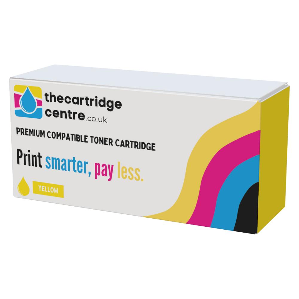 Premium Compatible HP LaserJet CP3525X Yellow Toner Cartridge (CE252A) - The Cartridge Centre
