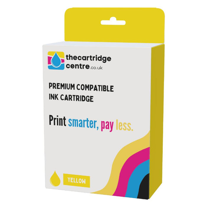 Premium Compatible Brother DCP-J132W Yellow Ink Cartridge (LC123Y) - The Cartridge Centre